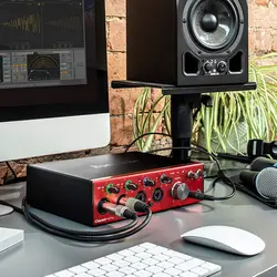 کارت صدا فوکوسرایت مدل Focusrite Clarett+ 4Pre