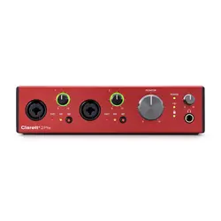 کارت صدا فوکوسرایت مدل Focusrite Clarett+ 2Pre