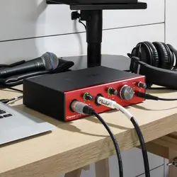 کارت صدا فوکوسرایت مدل Focusrite Clarett+ 2Pre