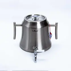 کتری استیل 5 لیتر و قوری یونیک مدل UN-7204