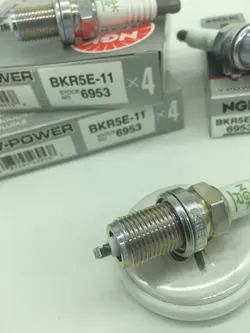 شمع پایه کوتاه نیکل فیلر11 ان جی کا NGK BKR5E-11 6953