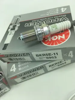 شمع پایه کوتاه نیکل فیلر11 ان جی کا NGK BKR5E-11 6953