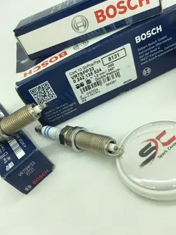 شمع بوش سوزنی دوبل پلاتینیوم آچار 14 BOSCH VR7SPP33(یک عدد)