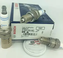 شمع بوش کاربراتوری BOSCH WR8DCX+ +22 7907(یک عدد)