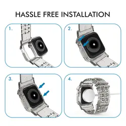 بند آها استایل طرح WA04 مناسب برای اپل واچ 42/44 میلی متری