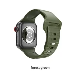 بند سیلیکونی اپل واچ 7 و 8 سایز 45 برند جیتک Luxury Silicone Watch Band 8 / 7 / se /ultra