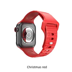 بند سیلیکونی اپل واچ 7 و 8 سایز 45 برند جیتک Luxury Silicone Watch Band 8 / 7 / se /ultra