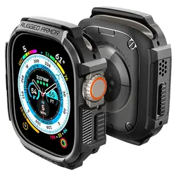 گارد اپل واچ اولترا 49mm اسپیگن مدل Spigen Rugged Armor