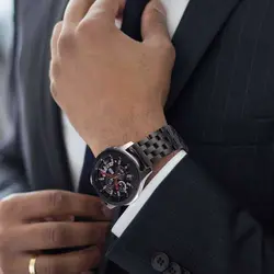 بند ساعت استیل جیتک مدل QUNDAXI