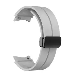بند گلکسی واچ سامسونگ سری 4 و 5  G-Tech Galaxy Watch Magnetic D-Buckle Sport Band
