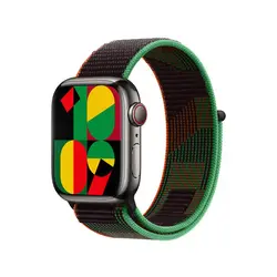 بند جیتک مدل Black Unity Sport Loop برای اپل واچ 44/45/49mm