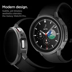 گادر محافظ گلکسی واچ 5 پرو برند اسپیگن مدل Galaxy Watch 5 Pro (45mm) Case Liquid Air