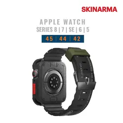 بند اپل واچ 42/44/45mm برند اسکین آرما مدل SKINARMA SHOKKU for Apple watch 45/44/42MM