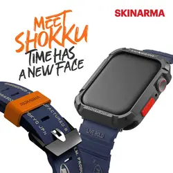 بند اپل واچ 42/44/45mm برند اسکین آرما مدل SKINARMA SHOKKU for Apple watch 45/44/42MM