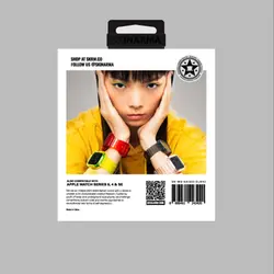 بند و کاور اپل واچ 44/45mm برند اسکین آرما مدل SKINARMA SAIDO Apple Watch Case and Strap Set 45-44mm