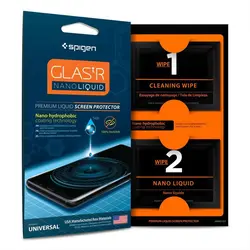 محافظ صفحه نمایش نانو مایع Spigen Glas.tr - Clear