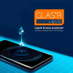 محافظ صفحه نمایش نانو مایع Spigen Glas.tr - Clear