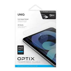 محافظ صفحه نمایش شیشه ای یونیک آیپد پرو 11 (نسل 1 تا 3) و آیپد ایر 10.9 | Uniq OPTIX Clear Tempered Glass iPad Pro 11 (1st-3rd Gen) & iPad Air 10.9