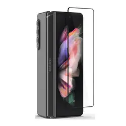 محافظ صفحه نمایش اسپیگن Spigen GLAS.tR Glass Galaxy Z Fold 3  همراه با فیلم محافظ لولا