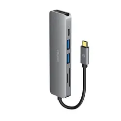 هاب و شارژر نوع C انرژیا مدل AluHub HD