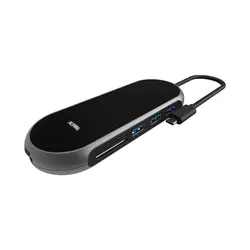 هاب USB-C برند JCPaL مدل ONYX دارای 9 پورت