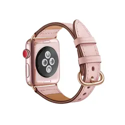 بند اپل واچ برند جینیا مدل Luna Leather