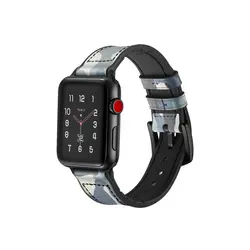 بند اپل واچ برند جینیا مدل Camouflage Leather