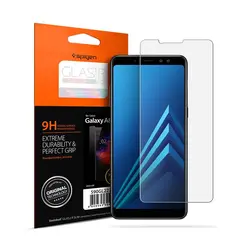 گلس اسپيگن مدل SLIM HD سامسونگ Galaxy A8