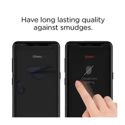 گلس اسپيگن مدل SLIM HD سامسونگ Galaxy A8