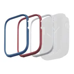 بامپر مخصوص گارد اپل واچ یونیک مدل Moduo | Uniq Moduo 3-in-1 PC Bezel Protector Bundle 45/44mm