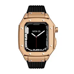بند اپل واچ سری لاکچری Fichard Mullera for apple watch 44/45 mm