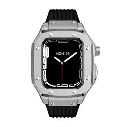 بند اپل واچ سری لاکچری Fichard Mullera for apple watch 44/45 mm