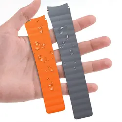 بند گلکسی واچ سامسونگ سری 4 و 5 Silicone Magnetic Watch band For Samsung Galaxy Watch 4 / 5