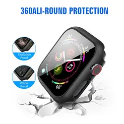 گارد و محافظ صفحه نمایش جیتک برای اپل واچ 45 مدل G-TECH Ultra Thin WATCH 7/8 CASE