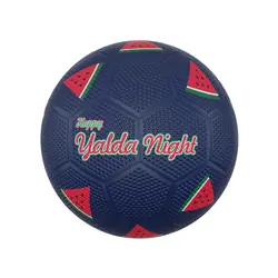 توپ فوتبال شب یلدا طرح شماره 2 سایز 4 لاستیکی