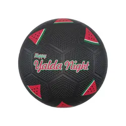 توپ فوتبال شب یلدا طرح شماره 2 سایز 4 لاستیکی