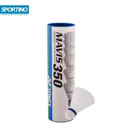 توپ بدمینتون یونکس مدل Mavis 350 بسته ۶ عددی