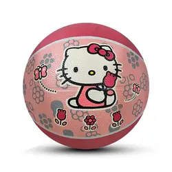 توپ بسکتبال لاستیکی سایز5(طرح هلو کیتی)