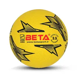 توپ فوتبال لاستیکی سایز 3.5 دلتا بتا