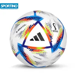 توپ فوتسال چرمی سایز 3.5 طرح جام جهانی الرحله 2022