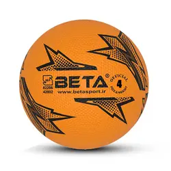 توپ فوتبال لاستیکی سایز 4 دلتا بتا