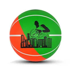 توپ بسکتبال لاستیکی سایز5(طرح الوان)-PBR5(MC)