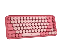 کیبورد بی‌سیم مکانیکی لاجیتک مدل Pop Keys