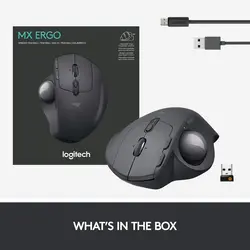 ماوس بی سیم لاجیتک مدل MX ERGO TRACKBALL
