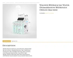 دستگاه هیدروفیشیال ۷ کاره وگنر