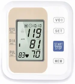 فشارسنج دیجیتالی بازوی صدا دار مدل MEM01