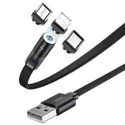 کابل تبدیل USB به USB-C/ microUSB/ لایتنینگ ریمکس مدل RC-169TH طول 100 سانتی‎ متر