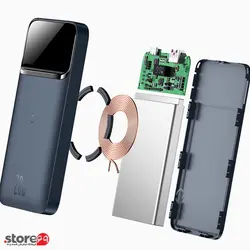 شارژر همراه باسئوس مدل PPMT-03 ظرفیت 10000 میلی آمپر ساعت