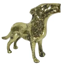 مجسمه برنجی سگ کوچک