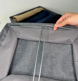 باکس برزنتی بدون درب طوسی